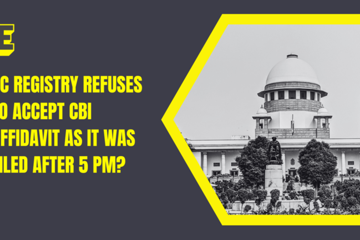 NEET-UG Controversy: SC Registry Rejects CBI Affidavit?