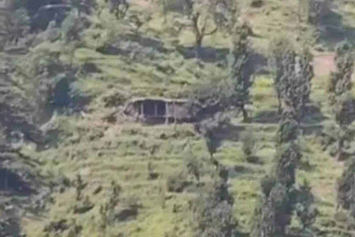 Three terrorists have been neutralized in a joint operation in Gandoh, Jammu and Kashmir.