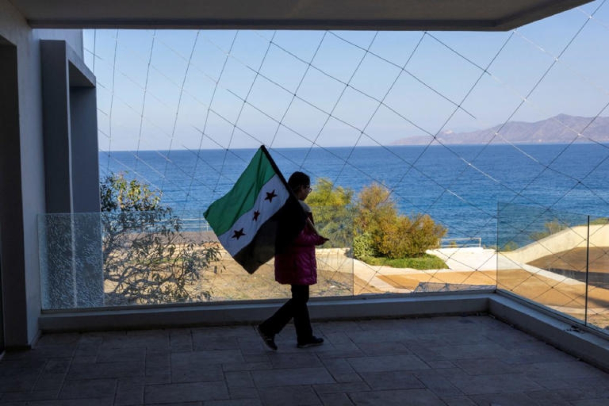 For the first time, Syrians have visited the summer resort of ousted President Bashar al-Assad.